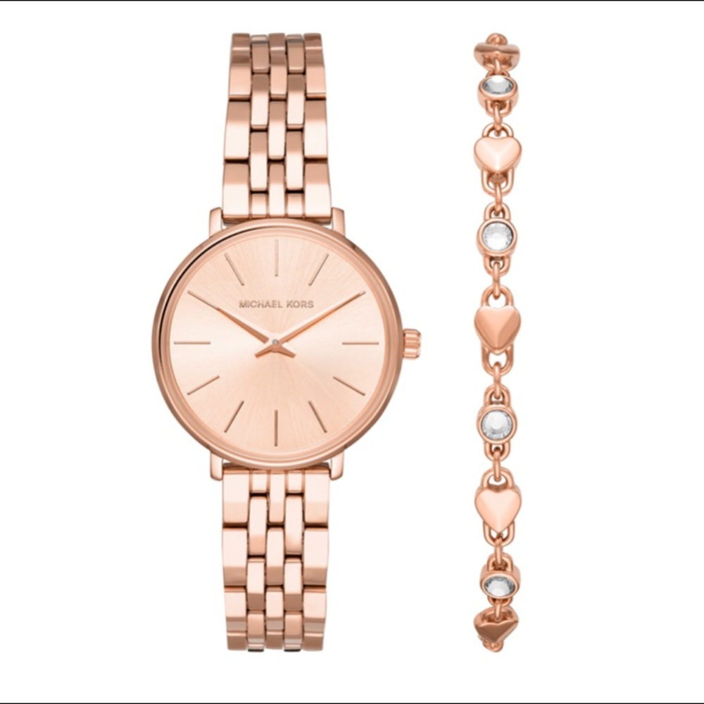 Brand New - Michael Kors Ladies Pyper -  Rose Gold - BRACELET ONLY